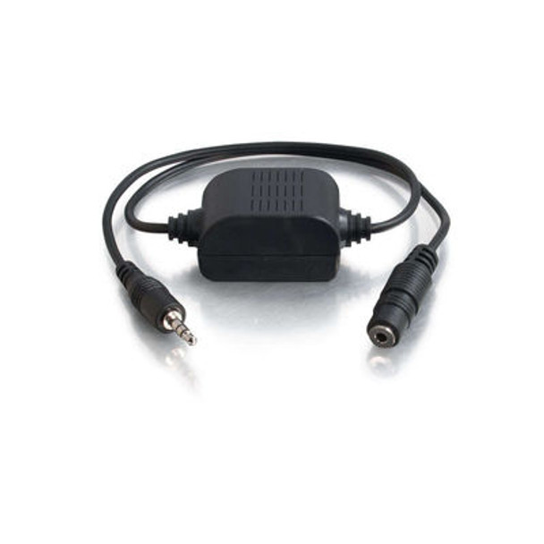 C2G 40000 cable gender changer 3.5mm Black 757120400004 40000