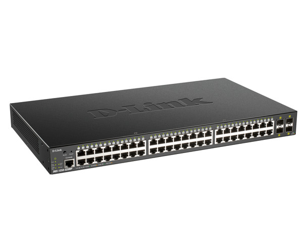 D-Link DGS-1250-52XMP network switch Managed L3 None Power over Ethernet (PoE) Black 790069443022 DGS-1250-52XMP