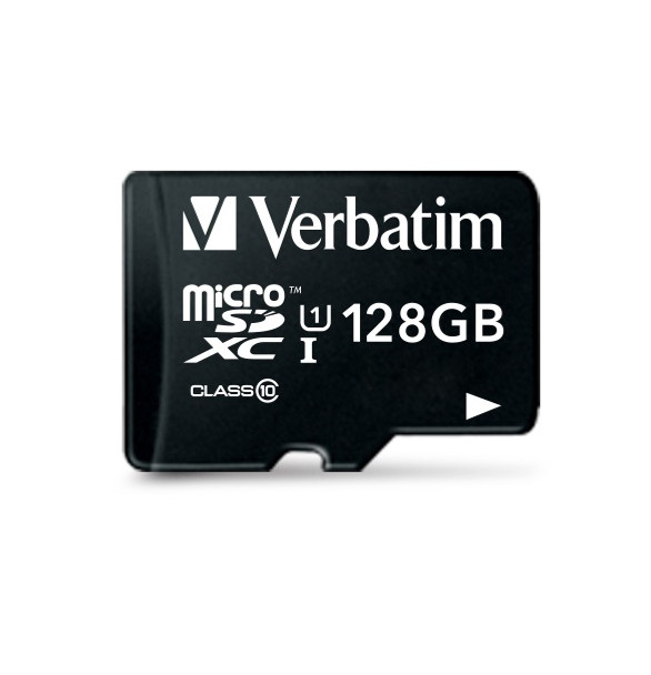 Verbatim Premium memory card 128 GB MicroSDXC UHS-I Class 10 023942440857 44085