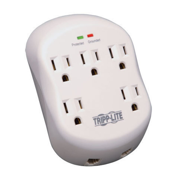 Tripp Lite SK5TEL-0 surge protector Grey 5 AC outlet(s) 120 V 037332166050 SK5TEL-0