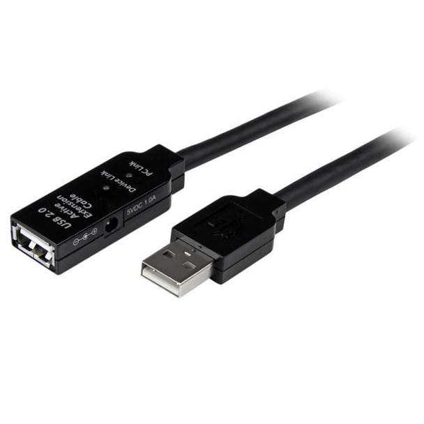 Startech.Com 20M Usb 2.0 Active Extension Cable - M/F 065030846721 Usb2Aaext20M