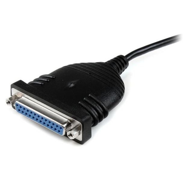 StarTech.com 6 ft USB to DB25 Parallel Printer Adapter Cable - M/F 065030825863 ICUSB1284D25