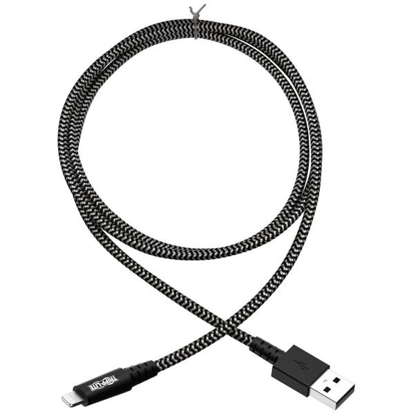 Tripp Lite Heavy-Duty USB Sync/Charge Cable with Lightning Connector, 3.05 m 037332239471 M100-010-HD