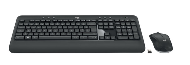 Logitech Mk540 Advanced Keyboard Rf Wireless Qwerty Us International Black, White 097855137265 920-008671