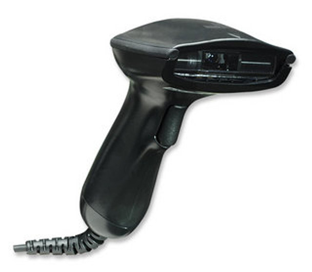 Manhattan Long Range CCD Handheld Barcode Scanner, USB, 500mm Scan Depth, Cable 1.5m, Max Ambient Light 30,000 lux (sunlight), Black, Three Year Warranty, Box 766623460835 460835