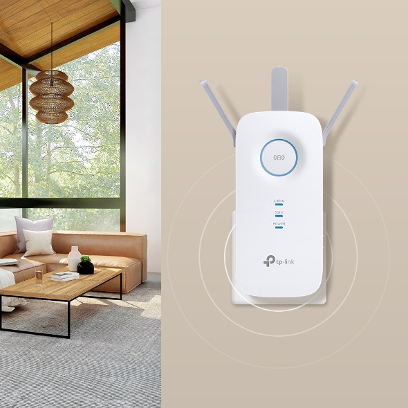 TP-LINK AC1900 Wi-Fi Range Extender 840030701504 RE550