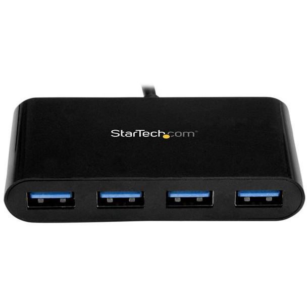 Startech.Com 4-Port Usb-C Hub - Usb-C To 4X Usb-A - Usb 3.0 Hub - Bus Powered 065030866330 Hb30C4Ab