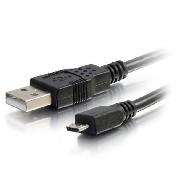 C2G 27395 USB cable 4.6 m USB 2.0 USB A Micro-USB B Black 757120273950 27395