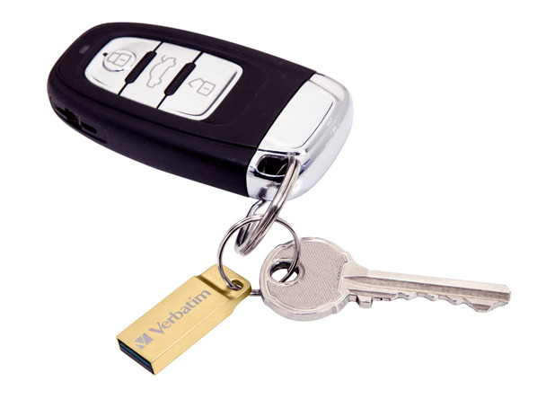 Verbatim Metal Executive - USB 3.0 Drive 64 GB - Gold 023942991069 99106
