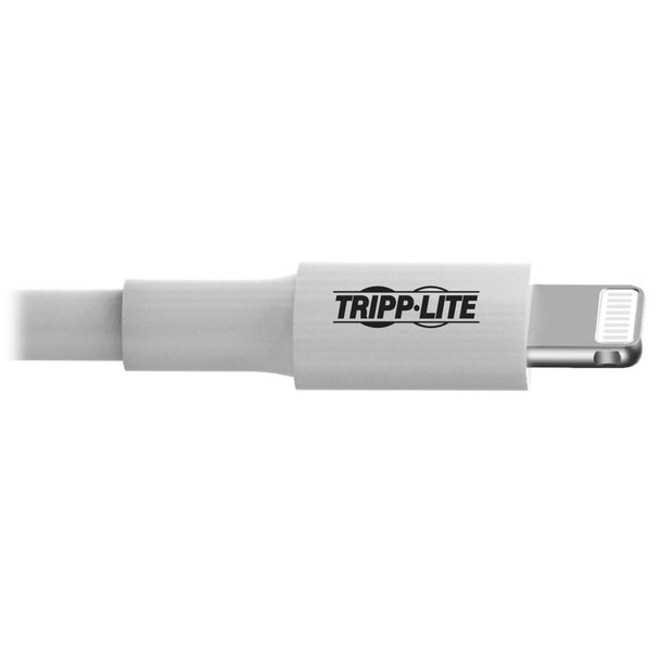 Tripp Lite USB Sync/Charge Cable with Lightning Connector, White, 3.05 m 037332189769 M100-010-WH