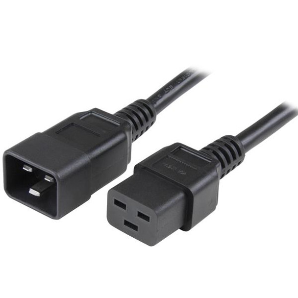 StarTech.com Computer power cord - C19 to C20, 14 AWG, 10 ft 065030860550 PXTC19201410