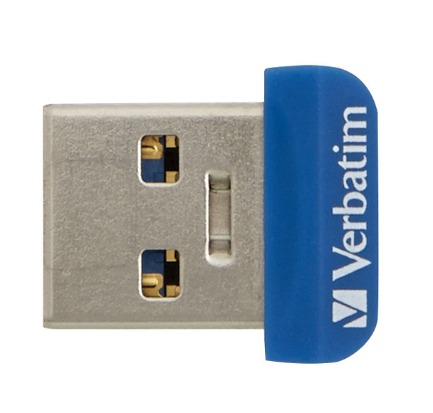 Verbatim Store 'n' Stay NANO - USB 3.0 Drive 32 GB - Blue 023942987109 98710