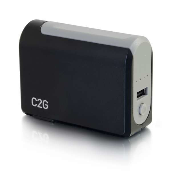 C2G 20275 power bank 3000 mAh Black, Grey 757120202752 20275
