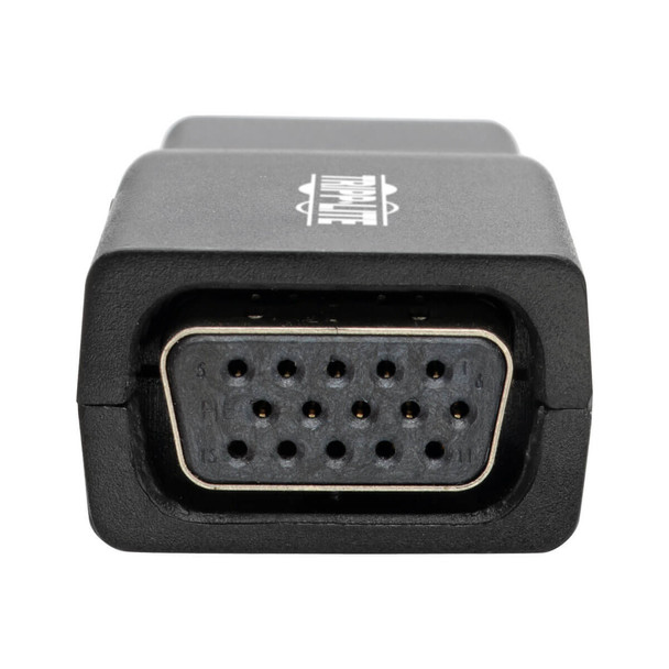 Tripp Lite Compact HDMI to VGA Adapter with Audio (M/F), 1920 x 1200 (1080p) @ 60 Hz 037332205780 P131-000-A