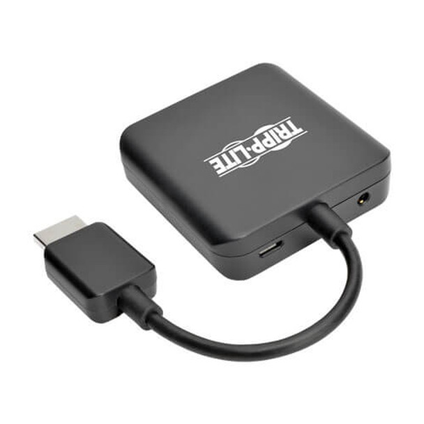 Tripp Lite UHD 4K x 2K @ 30 Hz HDMI Audio De-Embedder/Extractor with Built-In HDMI Cable 037332200921 P130-06N-AUDIO
