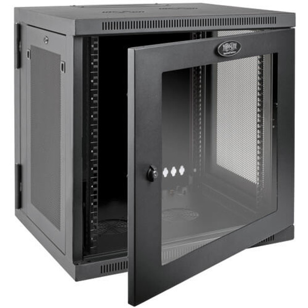 Tripp Lite 12U Wall Mount Rack Enclosure Server Cabinet With Acrylic Window, Ups Depth, Hinged Back 037332189721 Srw12Usdpg