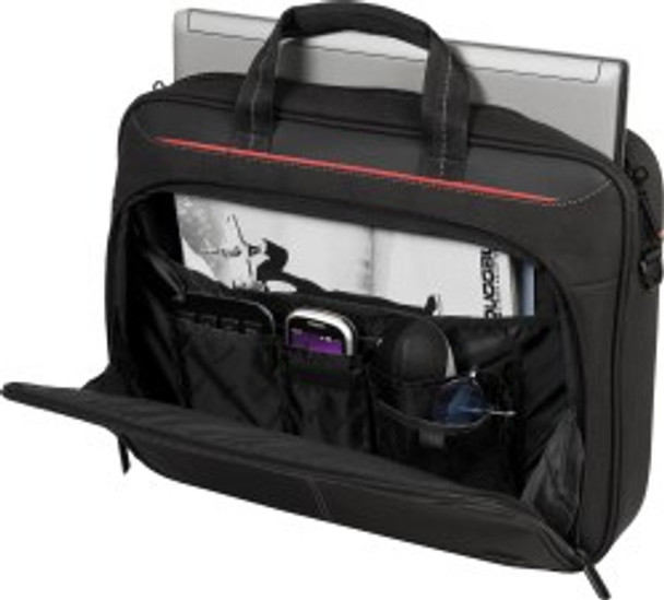 Targus Classic 14" notebook case 35.6 cm (14") Briefcase Black 092636274368 TCT034CA