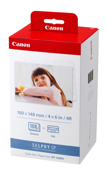 Canon KP-108IN photo paper Red, White 013803098891 3115B001