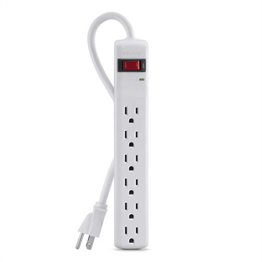 Belkin F5C047 surge protector White 6 AC outlet(s) 0.9 m 722868663639 F5C047
