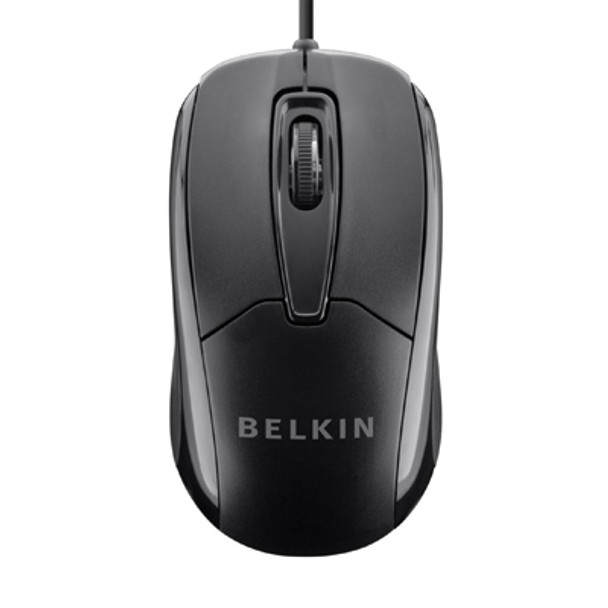 Belkin F5M010QBLK mouse USB Type-A Optical 800 DPI 722868863800 F5M010QBLK