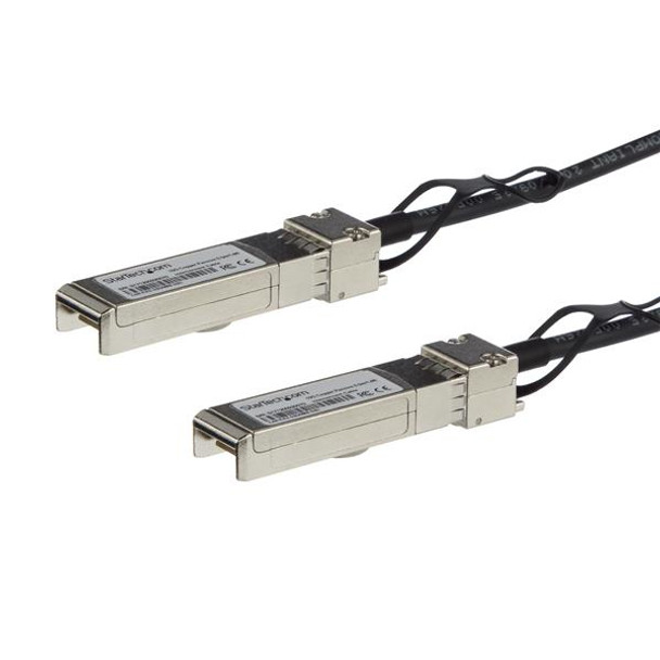 StarTech.com MSA Uncoded Compatible 3m 10G SFP+ to SFP+ Direct Attach Breakout Cable Twinax - 10 GbE SFP+ Copper DAC 10 Gbps Low Power Passive Transceiver Module DAC 065030874885 SFP10GPC3M
