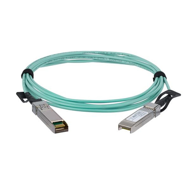 StarTech.com Cisco SFP-10G-AOC3M Compatible 3m/9.84ft 10G SFP+ to SFP+ AOC Cable - 10GbE SFP+ Active Optical Fiber - 10Gbps SFP Plus/Mini GBIC/Transceiver Module Cable - Firepower ASR1000 065030874762 SFP10GAOC3M