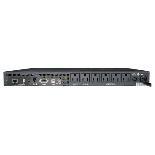 Tripp Lite SmartPro 120V 750VA 600W Line-Interactive Sine Wave UPS, 1U Rackmount, Pre-installed SNMPWEBCARD, USB, DB9 Serial 037332190734 SMART750RM1UN
