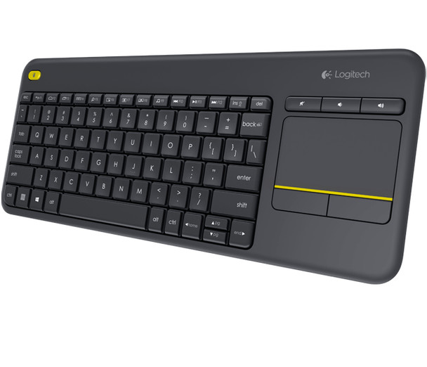 Logitech K400 Plus Keyboard Rf Wireless Qwerty Black 097855115300 920-007119