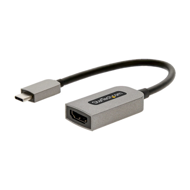 Startech.Com Usb C To Hdmi Adapter - 4K 60Hz Video, Hdr10 - Usb-C To Hdmi 2.0B Adapter Dongle - Usb Type-C Dp Alt Mode To Hdmi Monitor/Display/Tv - Usb C To Hdmi Converter Usbc-Hdmi-Cdp2Hd4K60 065030893787