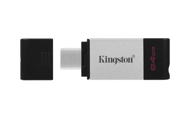 Kingston Technology 64Gb Usb-C 3.2 Gen 1 Datatraveler 80 Dt80/64Gb 740617306354