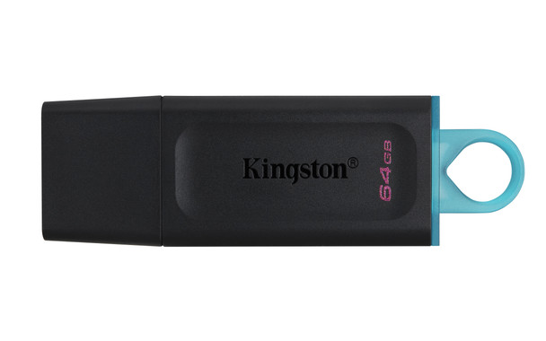 KINGSTON TECHNOLOGY 64GB USB3.2 Gen 1 DataTraveler Exodia (Black + Teal) DTX/64GB 740617309829