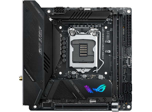 ASUS ROG STRIX Z590-I GAMING WIFI Intel Z590 LGA 1200 mini ITX ROG STRIX Z590-I GAMING WIFI 195553097963