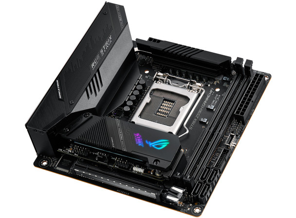 ASUS ROG STRIX Z590-I GAMING WIFI Intel Z590 LGA 1200 mini ITX ROG STRIX Z590-I GAMING WIFI 195553097963
