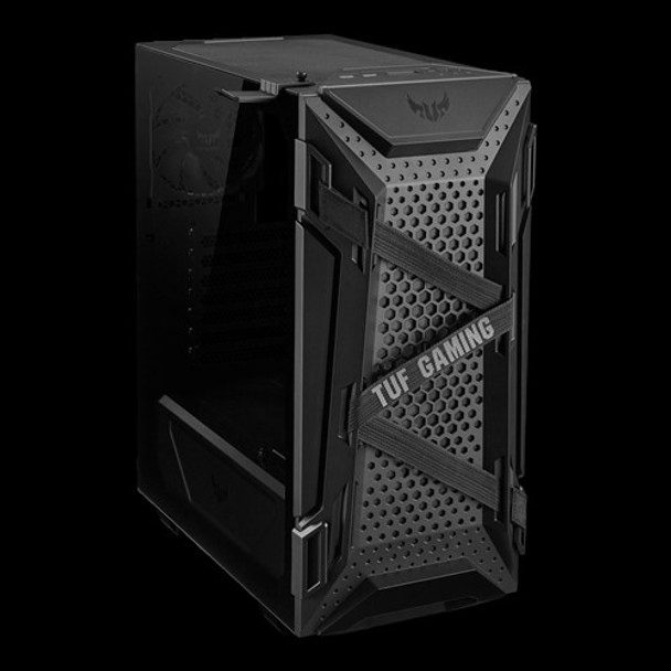 Asus Asus Tuf Gaming Gt301 Mid-Tower Compact Case For Atx Motherboards With Honeycomb Gt301/Blk/Argb Fan// 192876521731