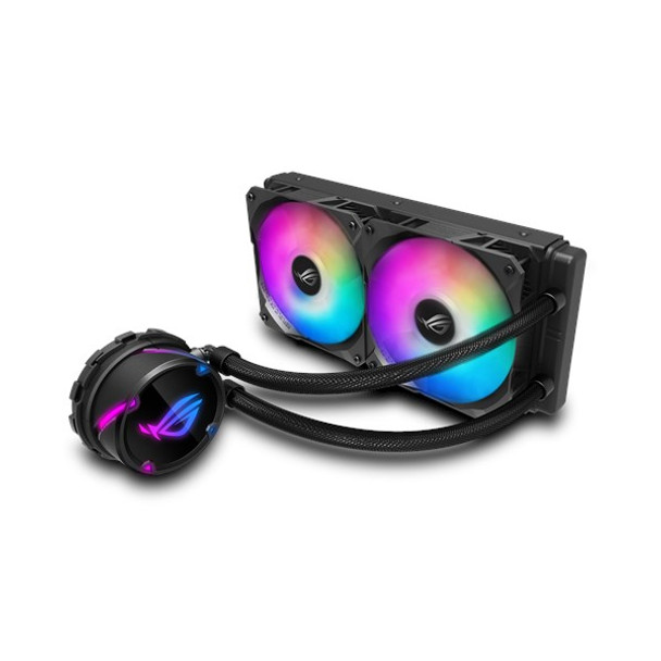 ASUS ROG STRIX LC 240 RGB Processor All-in-one liquid cooler 12 cm Black ROG STRIX LC 240 RGB 192876403105