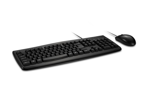 KENSINGTON Pro Fit Washable Wired Keyboard and Mouse Set K70316US 085896703167
