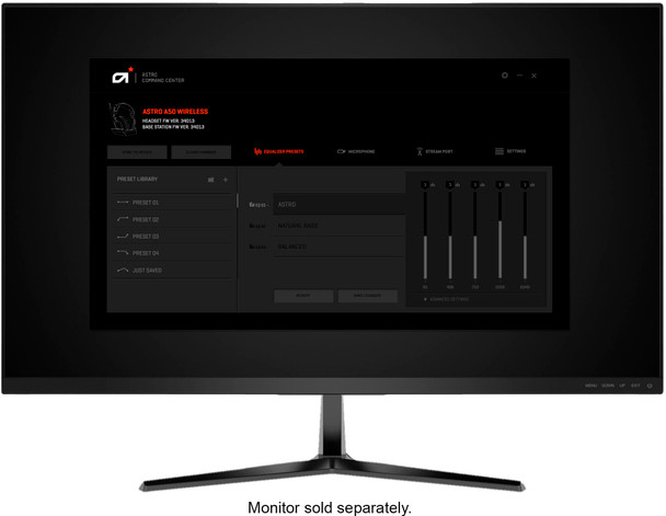 Logitech Astro Gaming A50 Wireless Headset and Base Station for PlayStation 5, PlayStation 4, and PC - Black/Silver  939-001673  097855148131 3