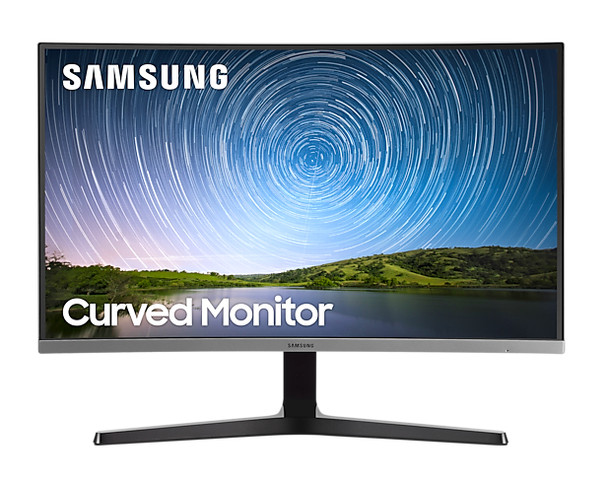 Samsung Computer Monitor 81.3 Cm (32") 1920 X 1080 Pixels Full Hd Qled Black, Blue Lc32R500Fhnxza 887276380070