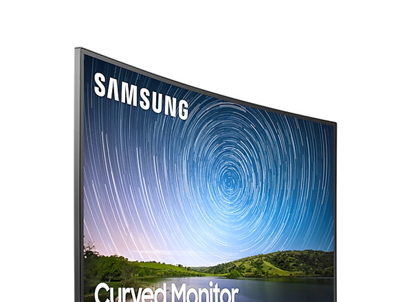 Samsung Computer Monitor 81.3 Cm (32") 1920 X 1080 Pixels Full Hd Qled Black, Blue Lc32R500Fhnxza 887276380070