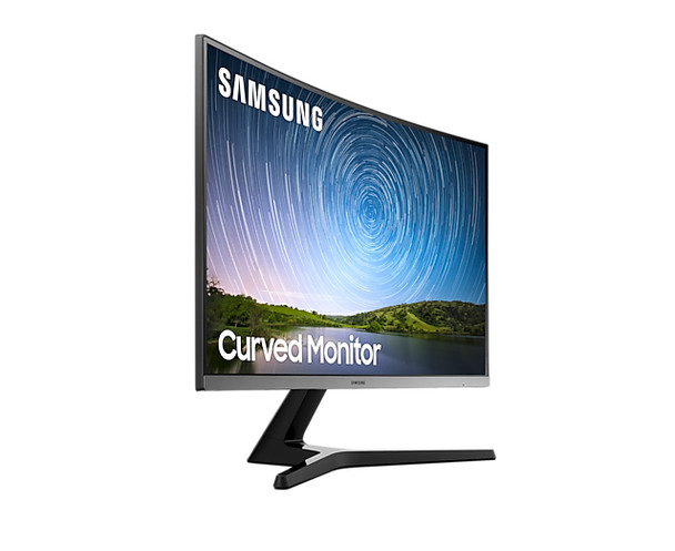 Samsung Computer Monitor 81.3 Cm (32") 1920 X 1080 Pixels Full Hd Qled Black, Blue Lc32R500Fhnxza 887276380070