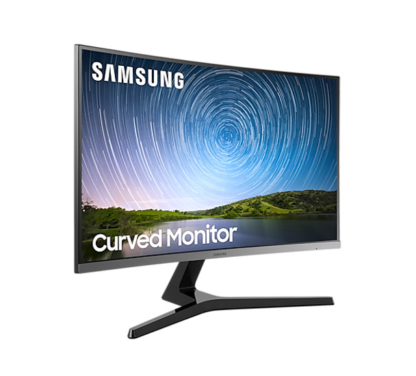 Samsung Computer Monitor 81.3 Cm (32") 1920 X 1080 Pixels Full Hd Qled Black, Blue Lc32R500Fhnxza 887276380070