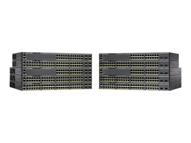 Cisco Systems CATALYST 2960-X 24 GIGE, 2 X 1G SFP, LAN WS-C2960X24TSLL-RF