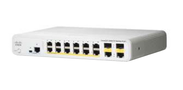 Cisco Systems CAT 2960C 12 FE POE, 2 X DUAL UPLINK,LAN WS-C2960C-12PCL-RF