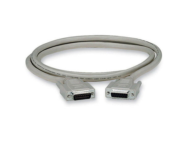 BLACKBOX DB15 Thumbscrew Cable Male/Female 15-ft. 4.5-m EGM16T-0015-MF 822088076957