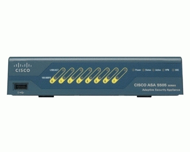 Cisco Systems ASA 5505 APPLIANCE W/SW, 10 USERS, 8 PTS ASA5505-K8-RF