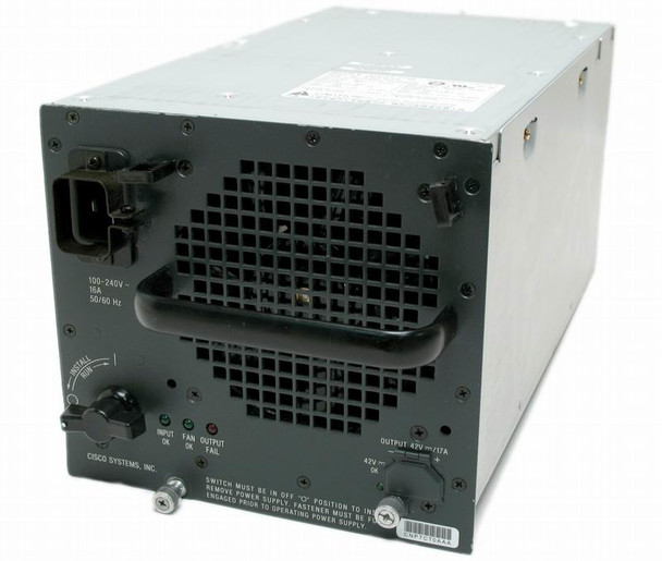 Cisco Cac-3000W, Refurbished Network Switch Component Power Supply Ws-Cac-3000W-Rf