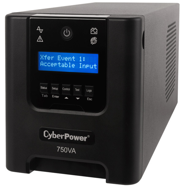 CYBERPOWER SYSTEMS UPS SMART APP LCD 750VA AVR PR750LCD 649532602490