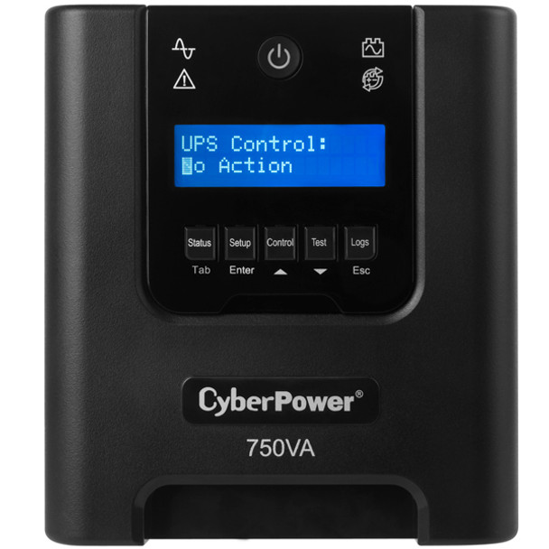 CYBERPOWER SYSTEMS UPS SMART APP LCD 750VA AVR PR750LCD 649532602490