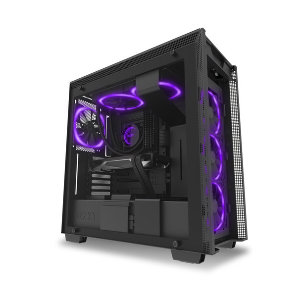 NZXT Fan HF-28140-B1 AER RGB 2 Cooling Fan 140mm 8LEDs Retail