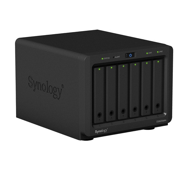 Synology NAS DS620slim 6 bay 2.5 (Diskless) Retail